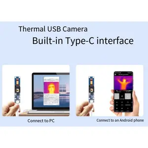 Bilashmart Hot Sale Long Wave IR Thermal Imaging Camera Module Raspberry Pi IR Camera Long Wave Camera Module Thermal 90 USB