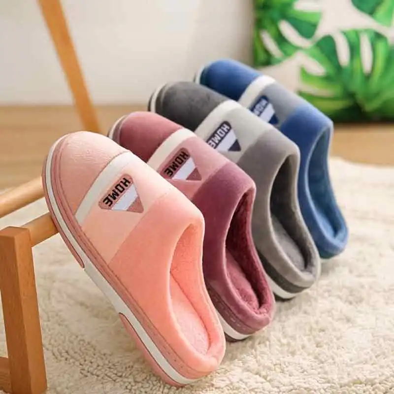 

Новинка зимы 2029, хлопковые тапочки для мужчин, домашние и бытовые противоскользящие теплые шерстяные тапочки