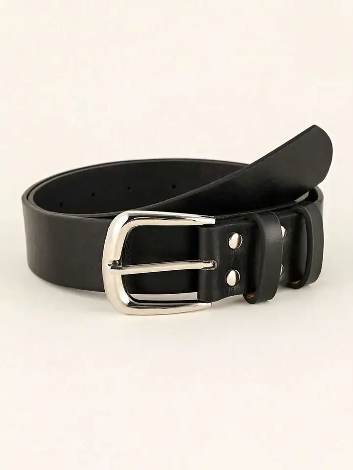 Vintage Retro Square Buckle Women's Belt