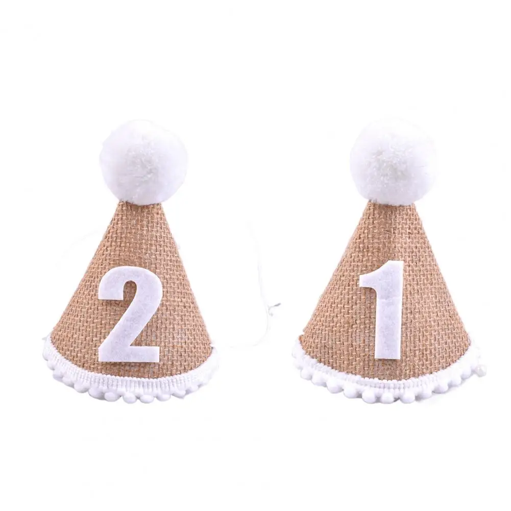 Classic Birthday Party Hat Stretchy Birthday Hat Elasticated Kids Birthday Party Cap Photo Props