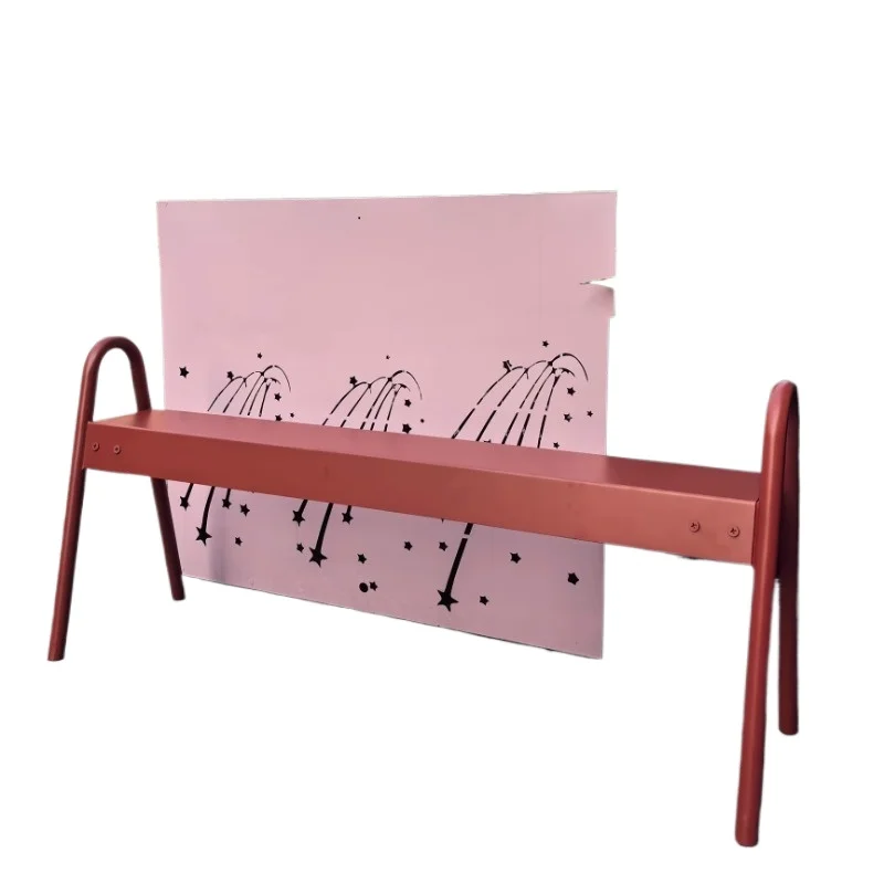 

Bench park wrought iron seat chair