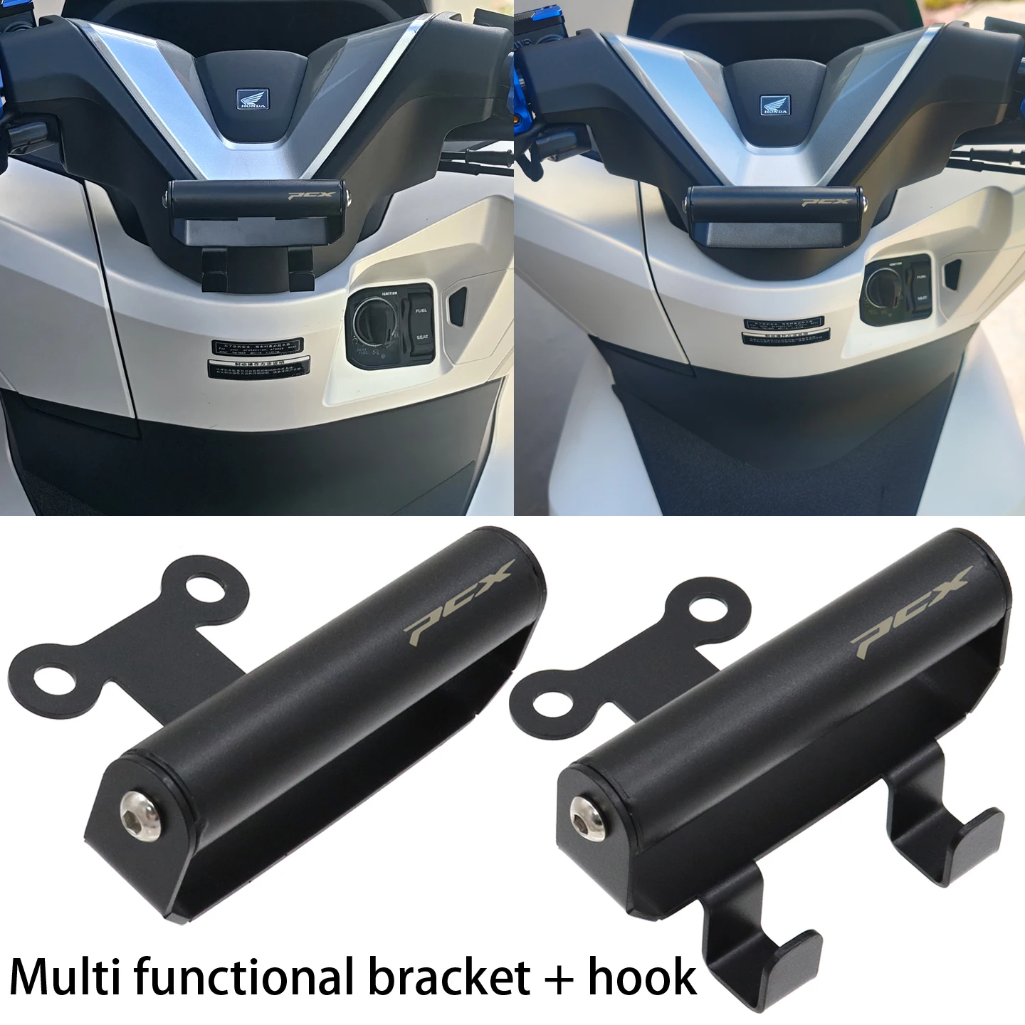 

Аксессуары для Honda PCX 160 PCX 160 2025 2026, навигационная подставка для телефона, ручка, удлинитель, крючок для шлема, крючок для сумки для багажа