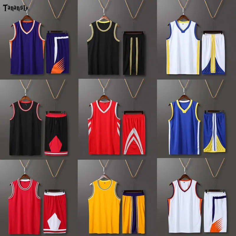 Conjunto de Jersey de baloncesto personalizado para hombres y niños, uniforme de entrenamiento profesional de baloncesto, ropa deportiva de secado rápido