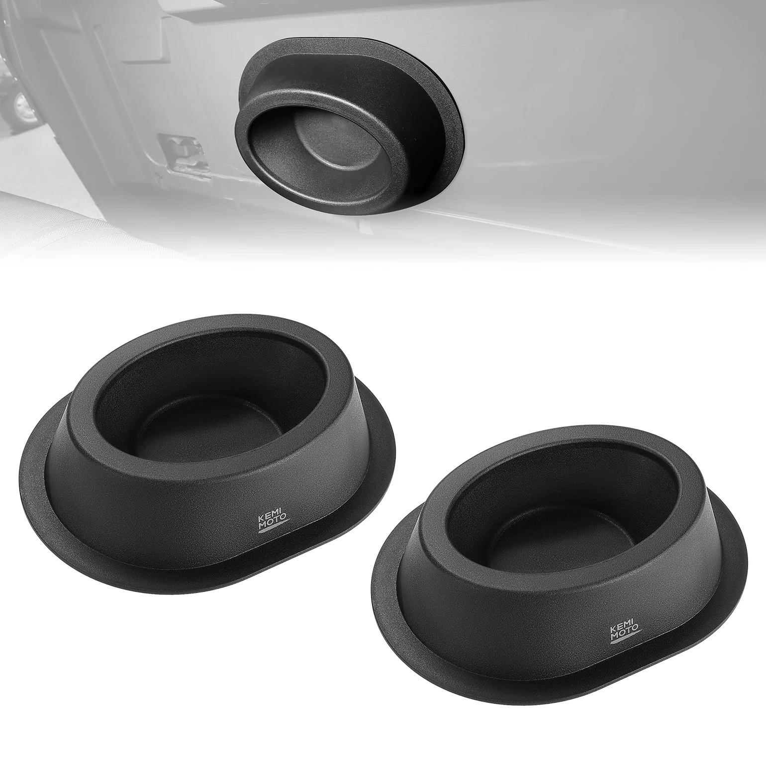 Pairs of 6x9 Speaker Pods Universal Speaker Boxes Enclosures Compatible with UTVs, RVs, Cars, Boats, Trunks, Trailers