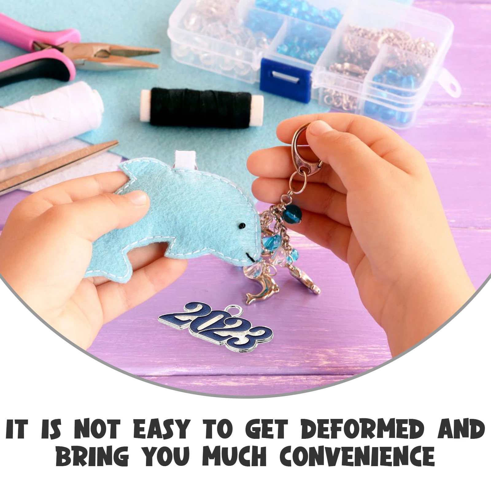 

25 Pcs Colorful Digital Pendant Bracelet Charms Shape Number Necklace for Necklaces Bracelets Jewelry Making