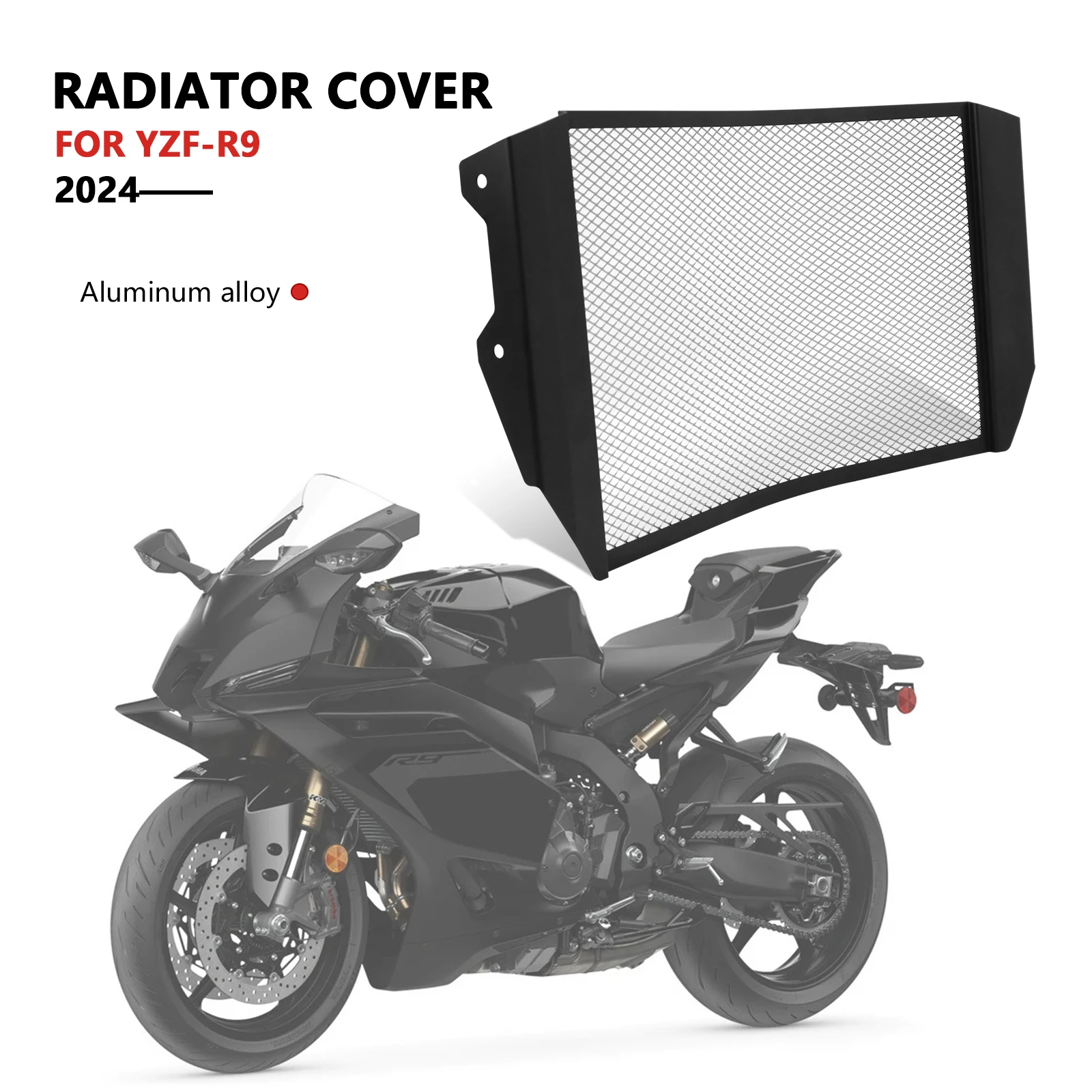 

Аксессуары для мотоциклов, решетка радиатора, защитная крышка масляного радиатора YZF-R9 YZF R9 2025 YZFR9 2024