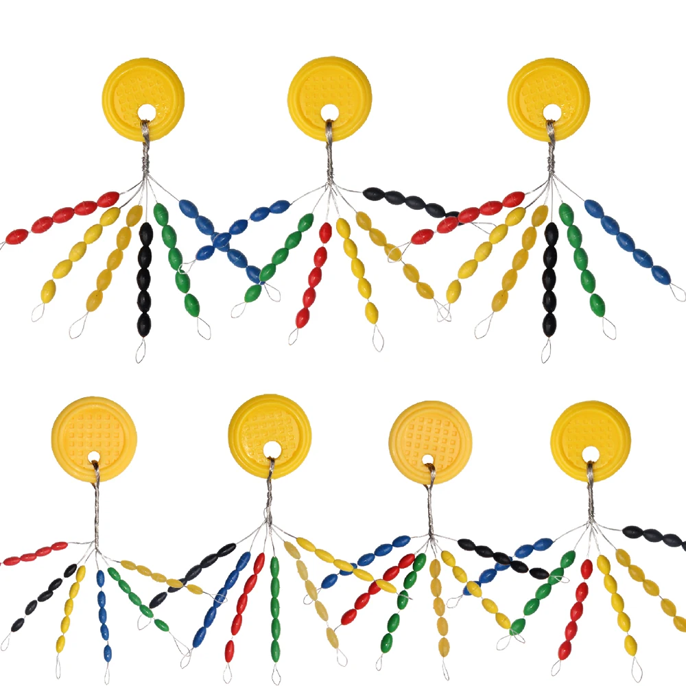 210Pcs Fishing Rubb…