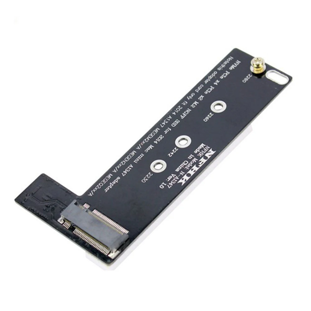 PCI-Ex4 M.2 NGFF AHCI adattatore per scheda convertitore SSD per Mac Mini 2014 fine A1347 MEGEN2 MEGEM2 convertitore di scheda adattatore MEGEQ2