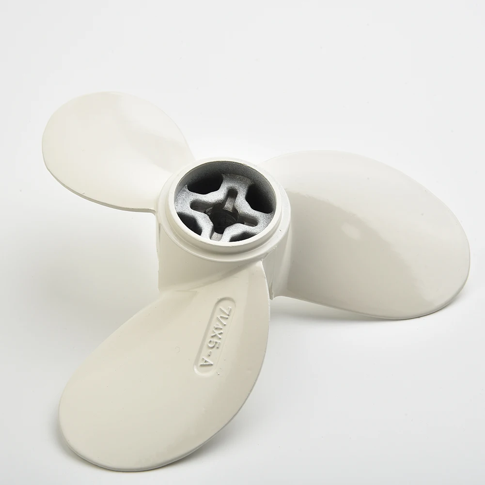 Aluminum for Outboard Propeller 7 1/4x5 for A for 2 for Marine Boat Motors with 10mm Shaft Hole Diameter Aluminum