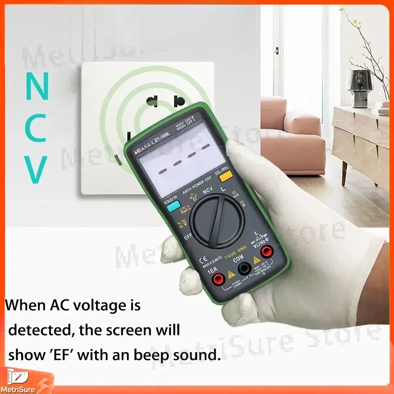 Digital Capacitance Meter Inductance Tester LCR Multimeter 60H High Precision Capacitor Tester Resistance Meter for