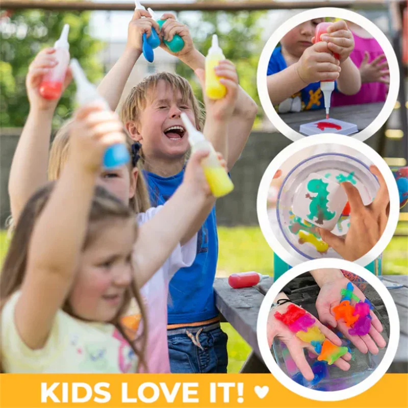 مجموعة ألعاب قزم الماء السحري أكوا الجنية جل الماء أكوا جل للأطفال الأطفال اليدوية DIY ماجيك الجنية المياه قزم ماجيك جل الماء عدة #3