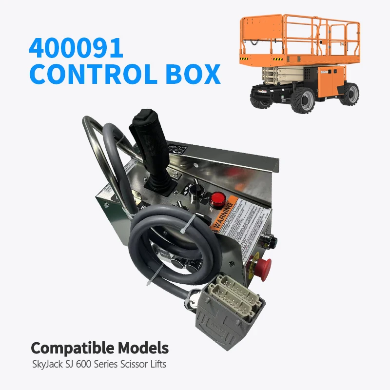 Control Box Assembly with Joystick 400091 Fits for Skyjack Scissor Lift SJ-600 Series SJ800 SJ7027RT SJ7127RT SJ7135RT
