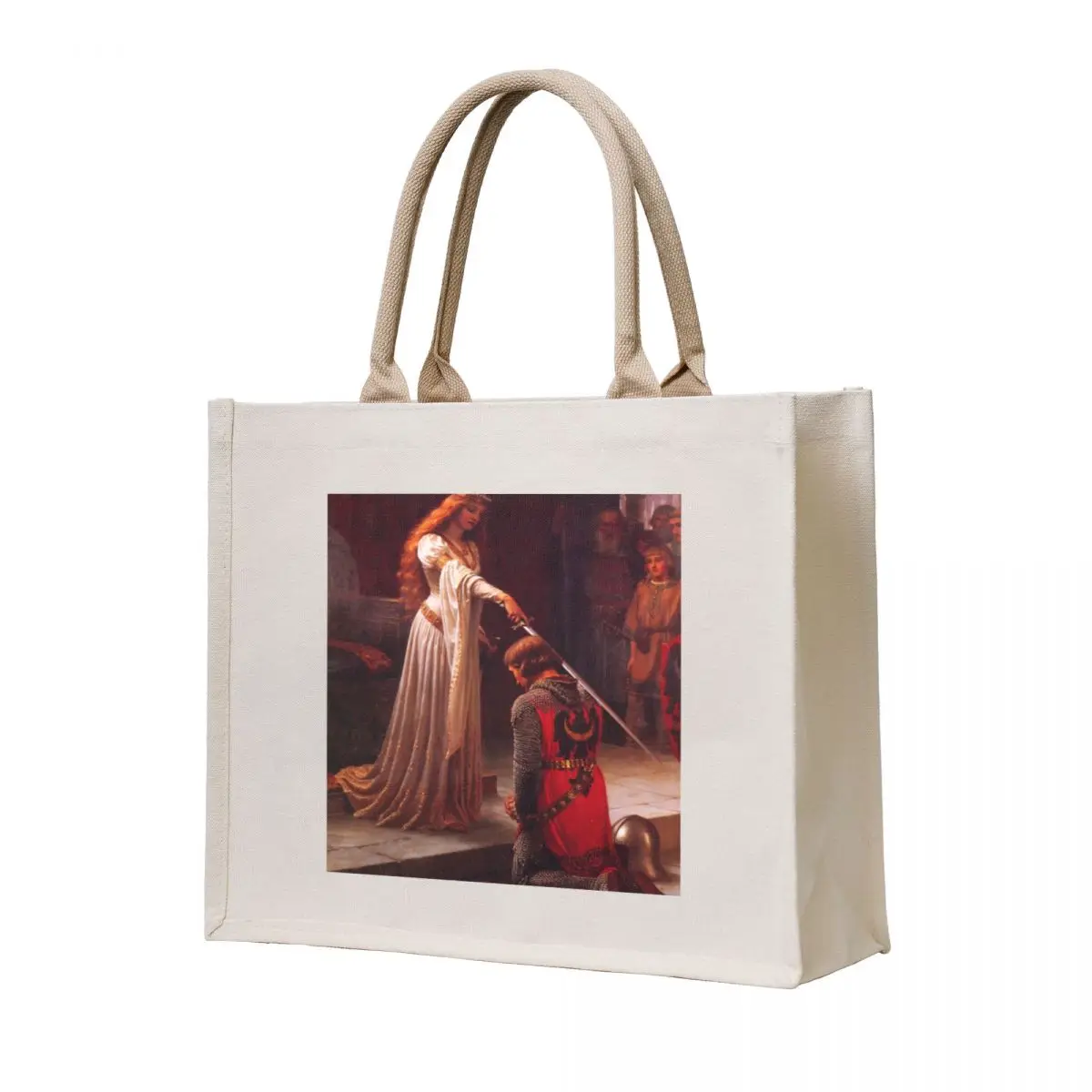 

Edmund Blair Leighton - The Accolade Tote Bag Shopping bags female bag shopper bag women canvas eco pack