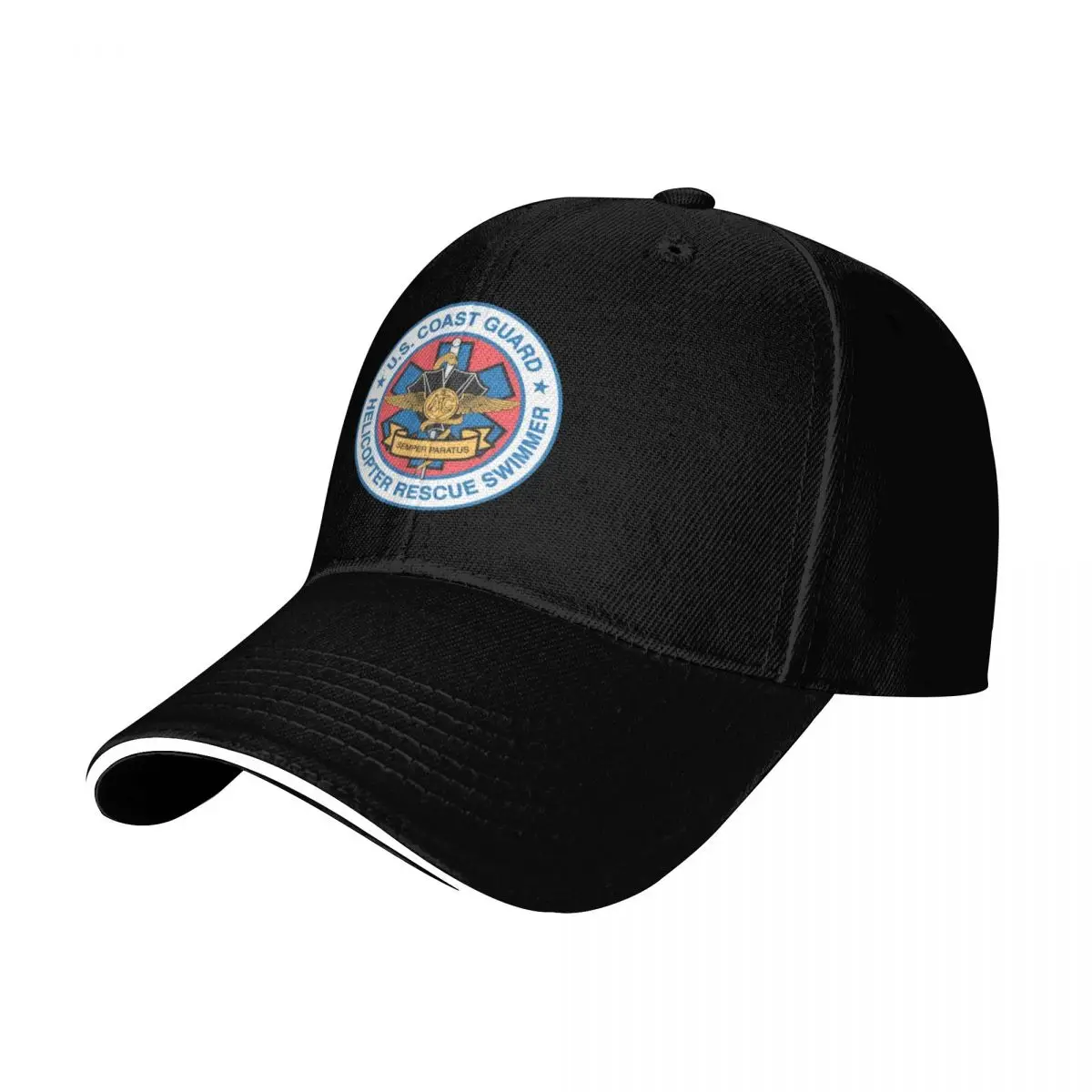 Coast Guard Advanced Rescue Swimmer School Baseball Cap Strapback Dad Hat Six Panel Structured Crown Sun Protection UPF 50+