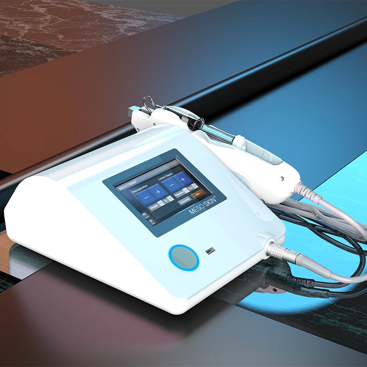 Skin Lifting Facial Hair Spa Beauty Machine Skin Rejuvenation Eye Bags Removal Microcurrent Technology Meso