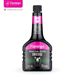 Flamingo-limpiador de inyectores diésel F054, 354ml, sistema de dragado, Ahorrador de aceite diésel, aditivo restaurador, 9,88 OZ