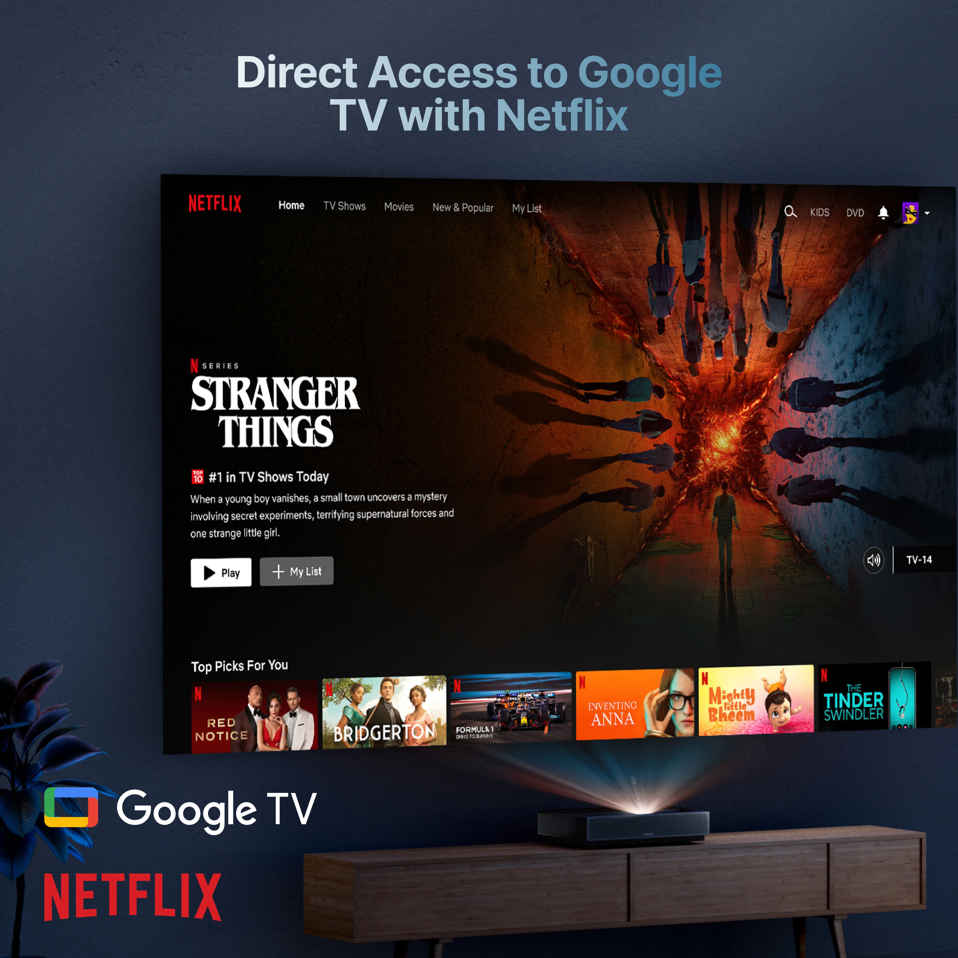 [الاتحاد الأوروبي متوفر] أفضل جهاز عرض سينما Edge Proyector 2100 ISO Lumens Google TV 4K UHD Ultra Short Throw DLP