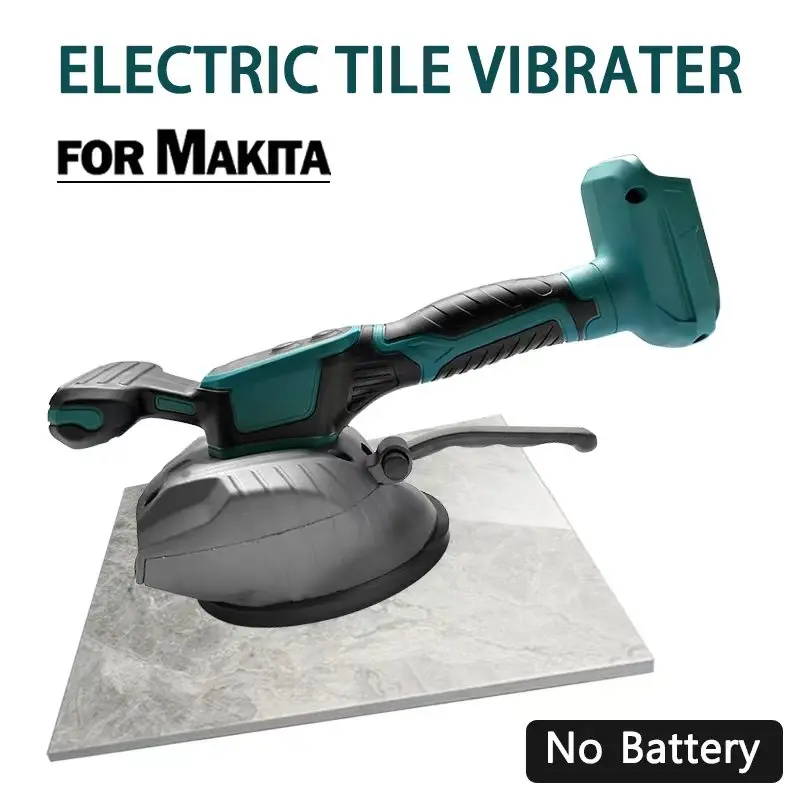 高耐荷重タイル敷設機 壁＆床タイル設置振動ツール 8段階調整可能 マキタ20Vバッテリー対応