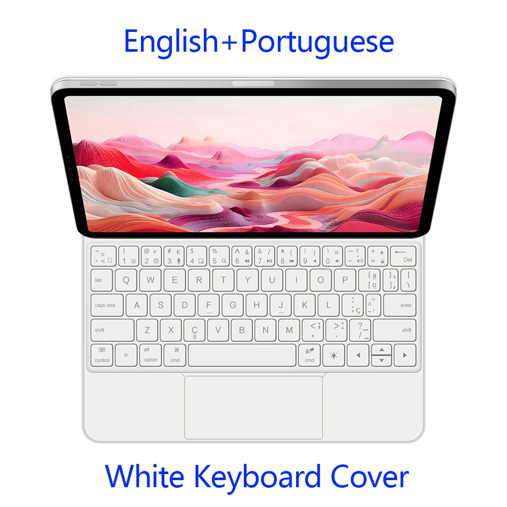 AJIUYU Magic Keyboard Folio for iPad (A16) 2025 iPad 11th Gen 11