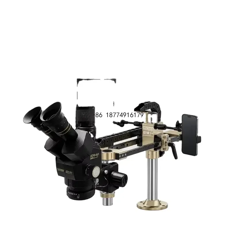 wmwmnu Keguan YuJing 1+ Microscope Swing Arm Hydraulic Shock-Absorb Multi-functional 360 Rotation Integrated Molding