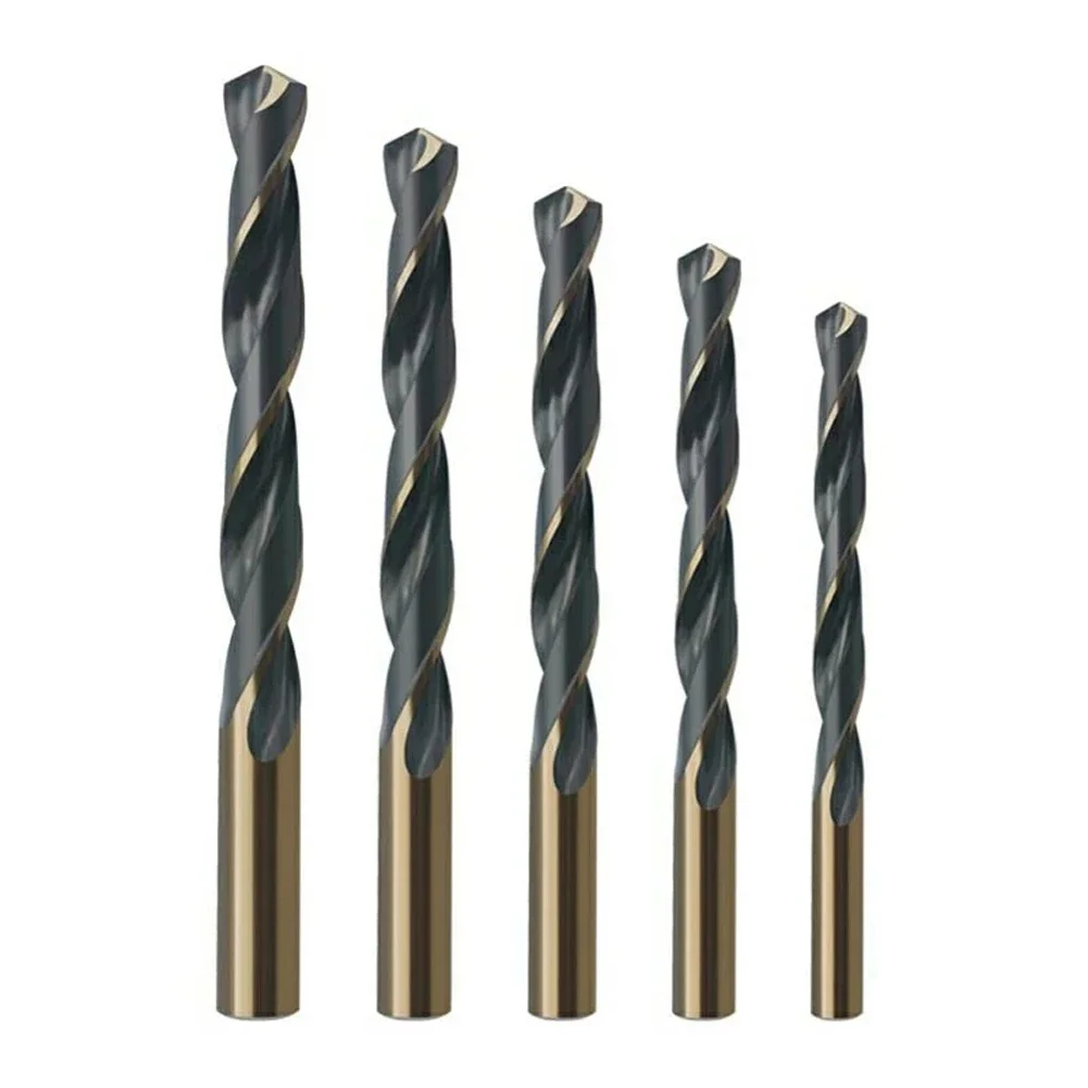 Cobalt Coated Twists Drill Bit HSS M35 Drill Bit For Wood/Metal Hole Cutter Power Tools 3mm 3.5mm 5mm 7mm 8mm 10mm High Quality