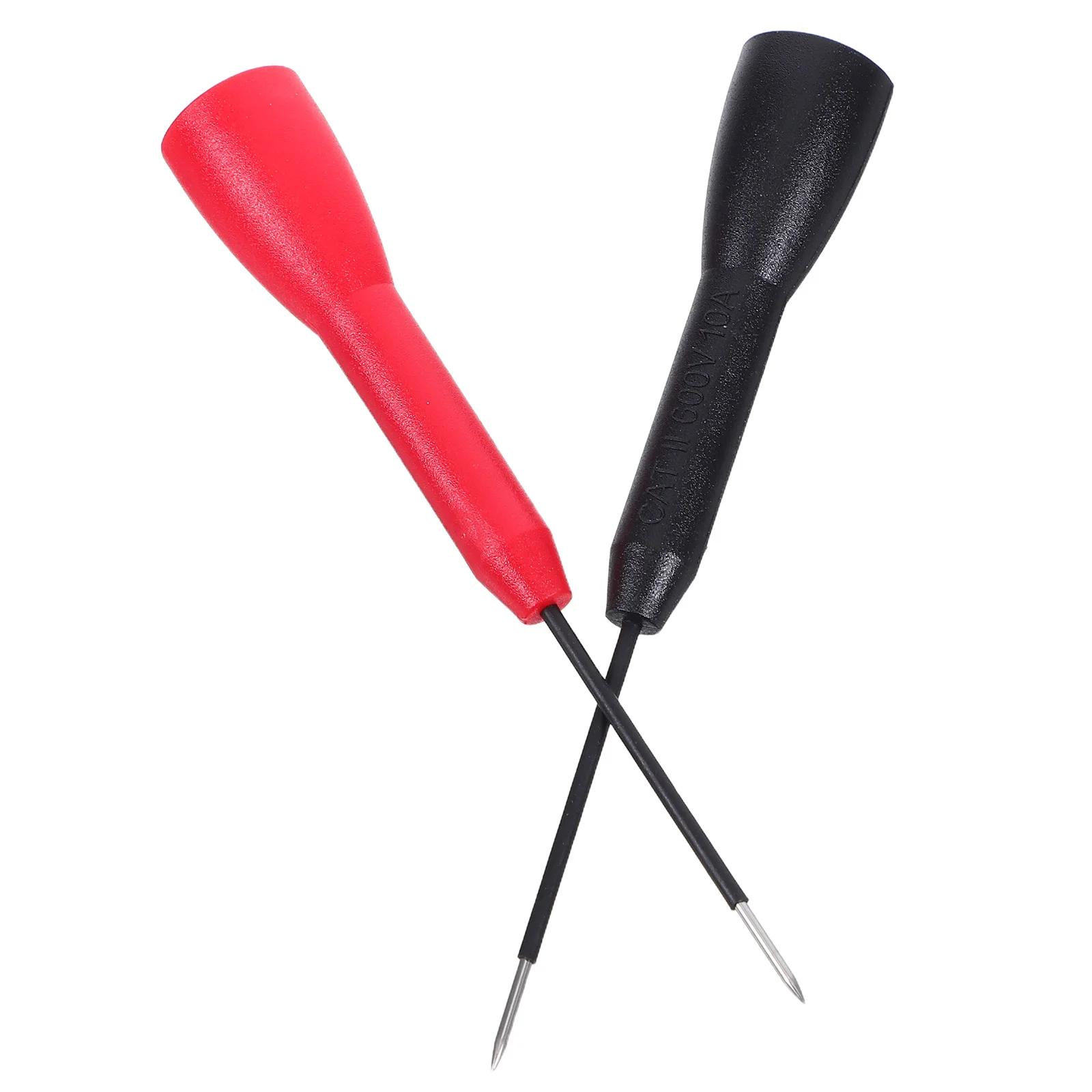 

2Pcs Heat-Resistant Auto Repair Probes Puncture Wire Signal Tester for Multimeter Electrical Diagnostics Thin Multimeter Probes