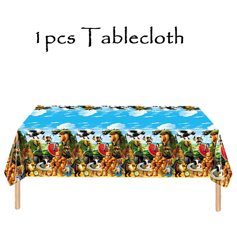 Tung Tung Sahur Tralalo Tematyczne Dekoracje na Imprezę, Baner, Kubek, Talerz, Papierowe Ubranka na Urodziny, Przebrania, Prezenty, Wypełniacze do Świątecznych Skarpetek