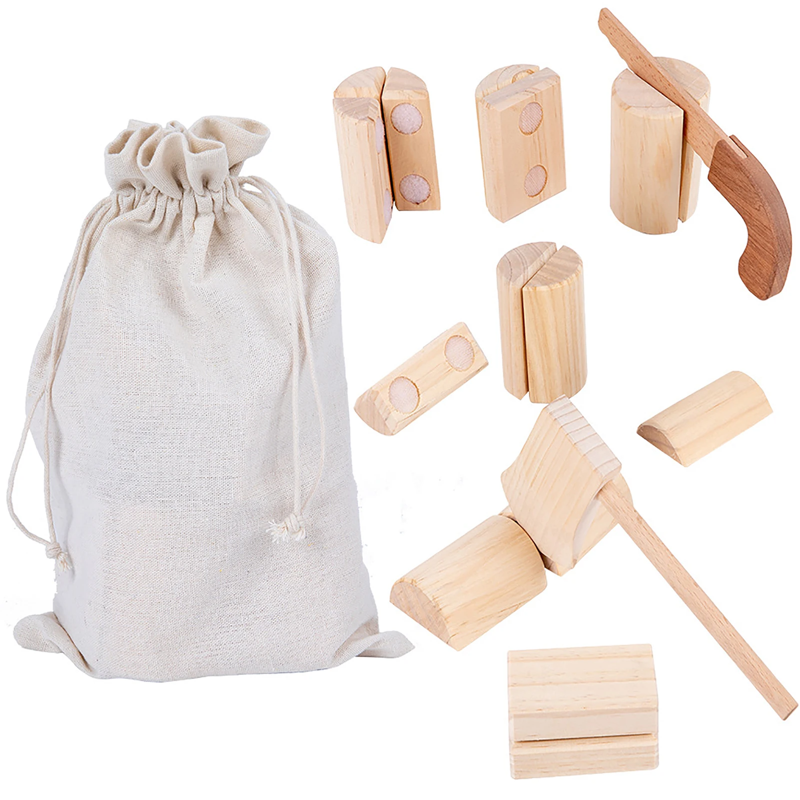 

Chopping Wood Toy Simulation Chop Firewood Game Wood Montessori Toys Playset Christmas Birthday Gift For Toddlers Girls Boys