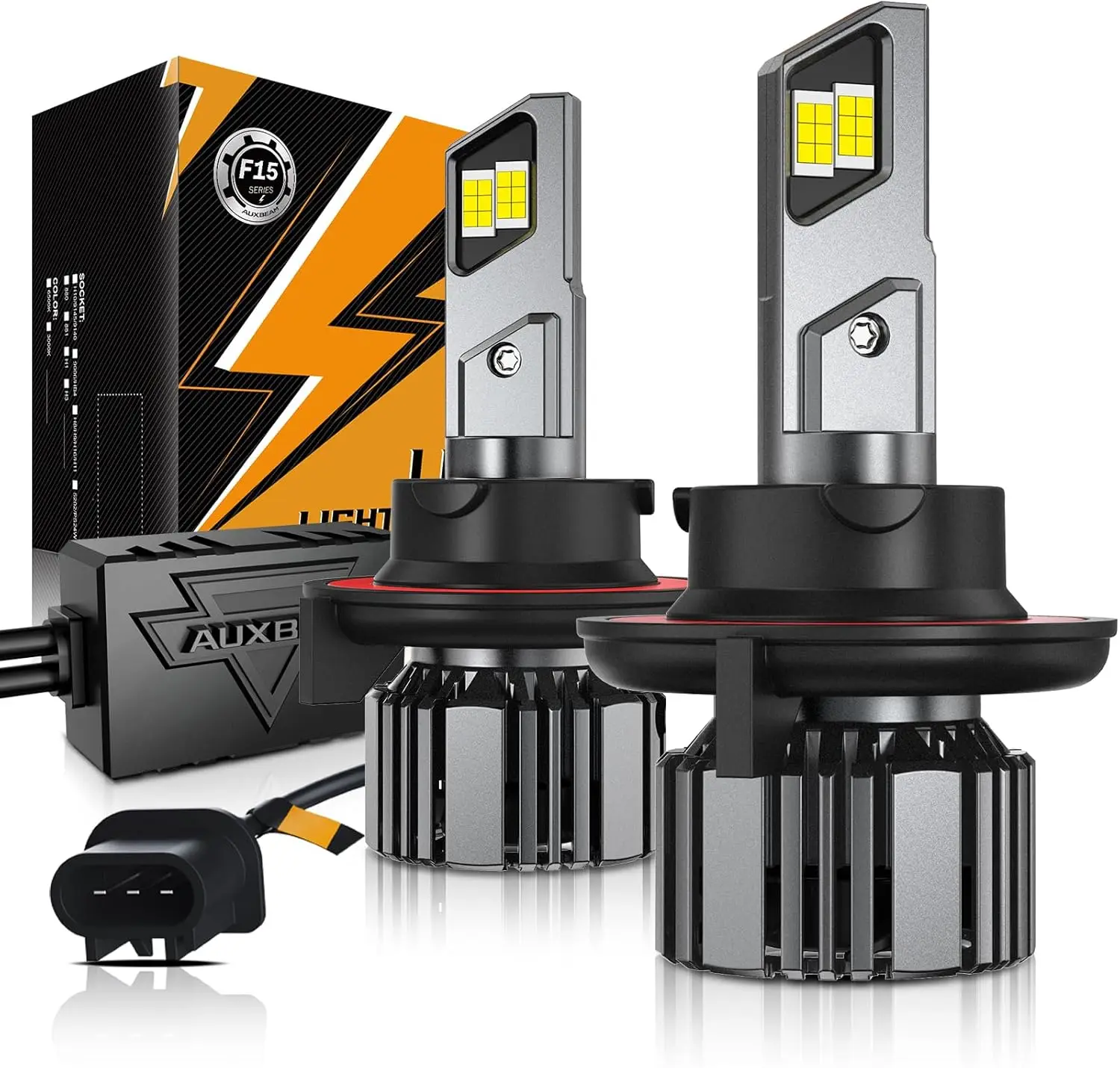 

H13 Fog Light, F15 Series Powersport Off-Road Lights - 2 Pack for Enhanced Visibility