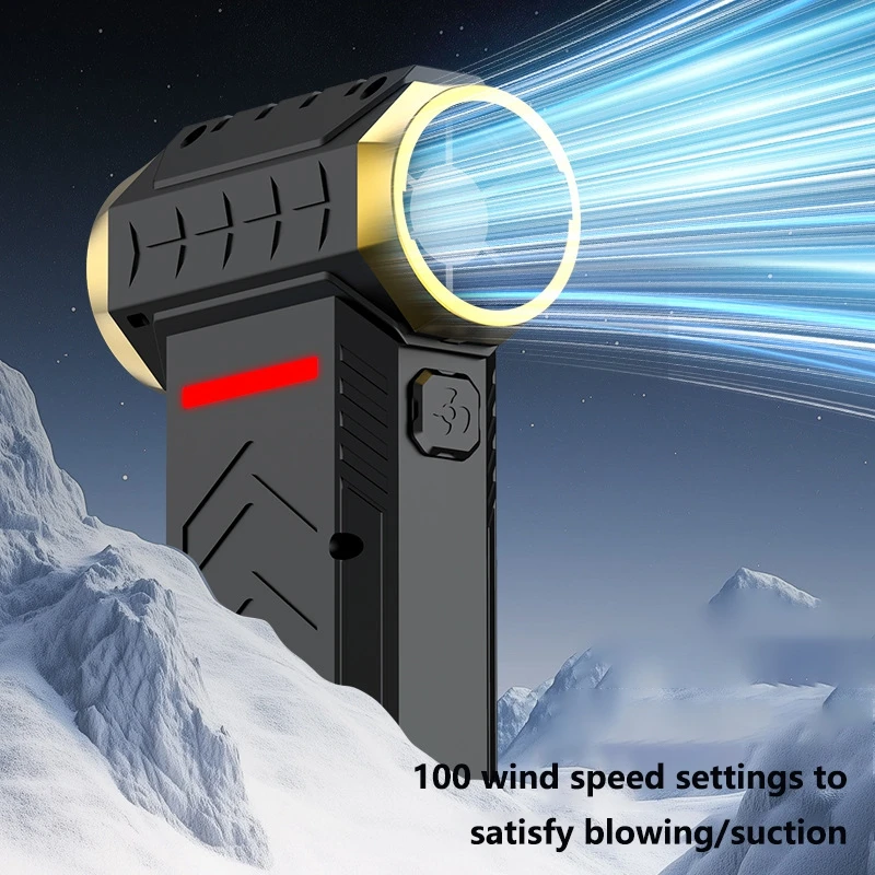 

800000r/s Violent Fan Blowing Suction 2in1 For Dust Clean Super Powerful Air Blower Vacuum Brushless Turbo Strong Wind 2026 New