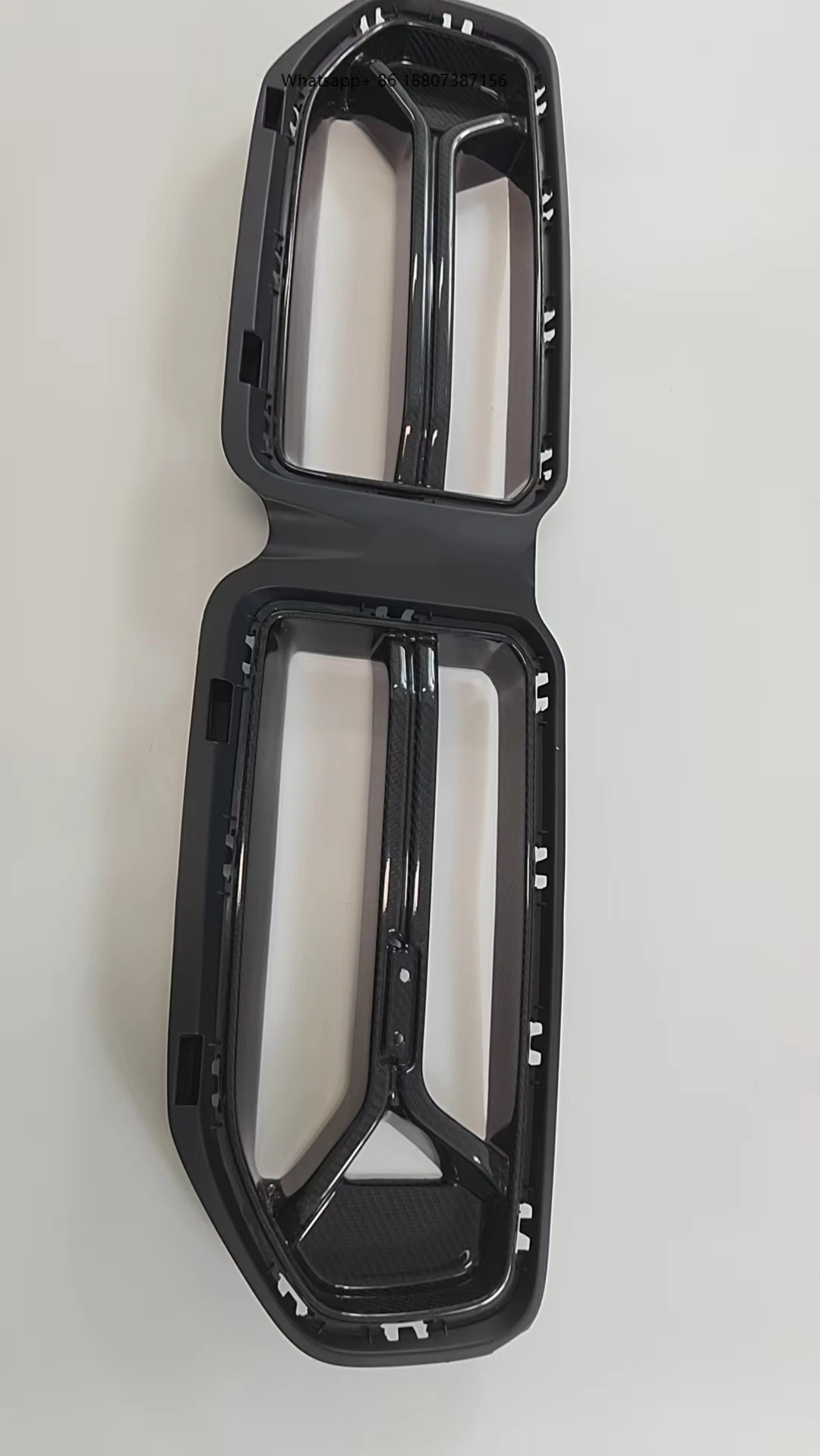 

High Quality Dry Carbon Fiber Auto Accessories CSL Type Front Bumper Grille forBMW G87 M2 2022+