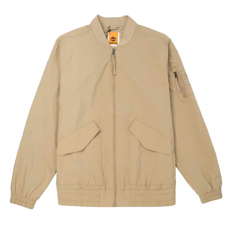 ملابس رياضية للرجال من Timberland للتدريب على اللياقة البدنية سترة كاجوال مريحة تسمح بمرور الهواء A4225Dh4