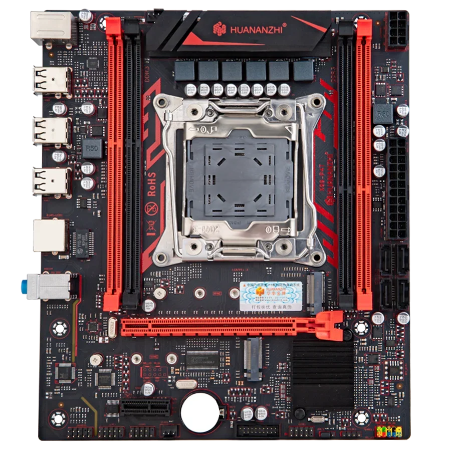 Рисунок 2 - Материнская плата HUANANZHI X99