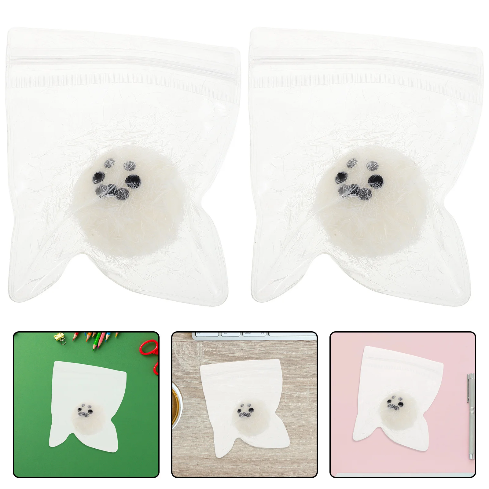 20 قطعة صغيرة لتخفيف التوتر المحمولة ضغط الختم تململ لينة بسط الحسية الحيوان-الضغط السائبة الجدة للقلق