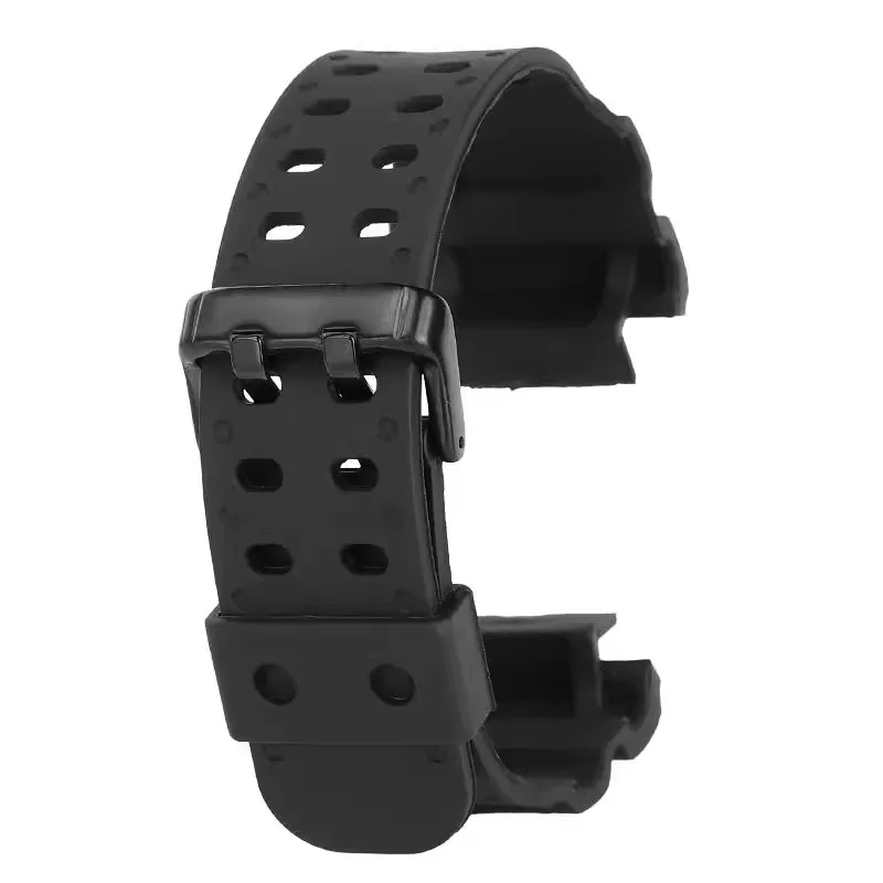 Cinturino in silicone resina nera per Casio G-SHOCK Enorme G Square Block GX-56BB GX56BB GXW-56 GXW56 Cinturino in gomma con gx56