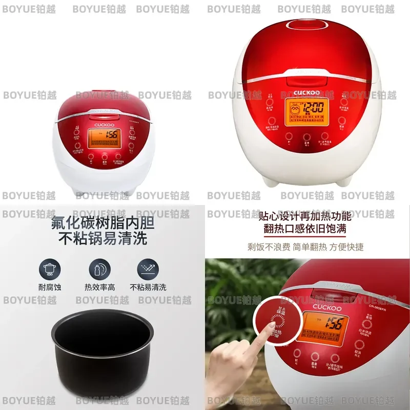 3L Smart Mini Rice Cooker Multifunctional Household Electric Pot with Timer Appointment Cooking Function for Home Kitchen Use