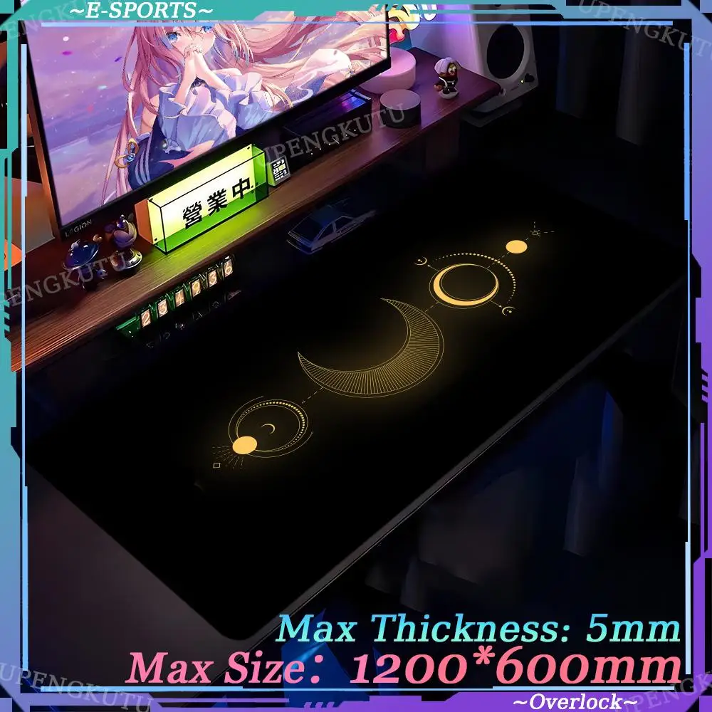 

Ergonomic mouse pad Mouse Pad Computer cabinet pads Game pads Oversized Gaming G_geometry 1200X600X5MM Desk