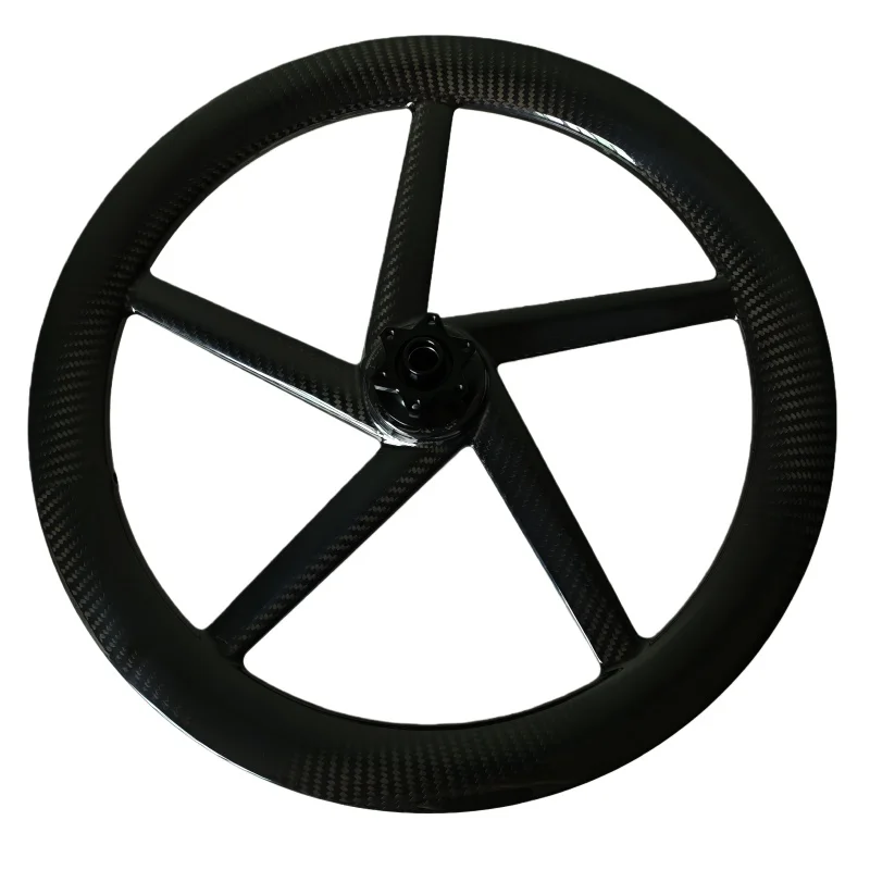 

20-дюймовое карбоновое велосипедное колесо серии 451, разноширокое, с 5 спицами, ширина 26 мм, глубина 40 мм
