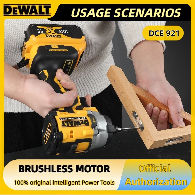 디월트 DCF921 무선 임팩트 렌치 - 가변 속도 베어 툴 프로급 성능 강력한 ATOMIC 20V MAX 1/2인치