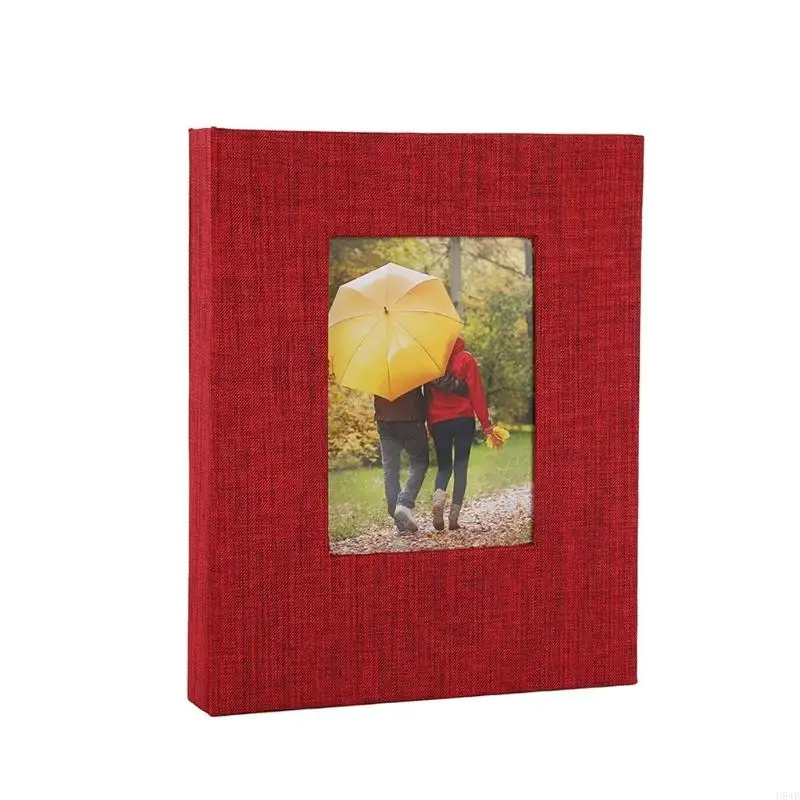H8WB Elegant 4x6 Picture Album With Display Window And High Page Store 144 Photos For Home Wedding Parties Decors