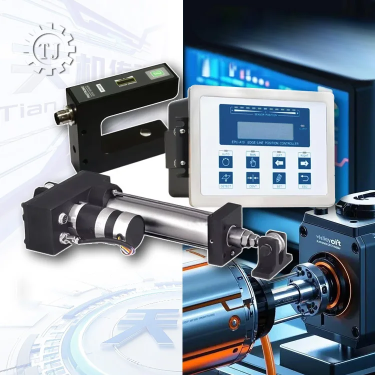 TLF Factory Customizable Roll Roll Web Guide System Hydraulic Web Guide Aligner for Bag Making Machine EPC Web Guiding Control