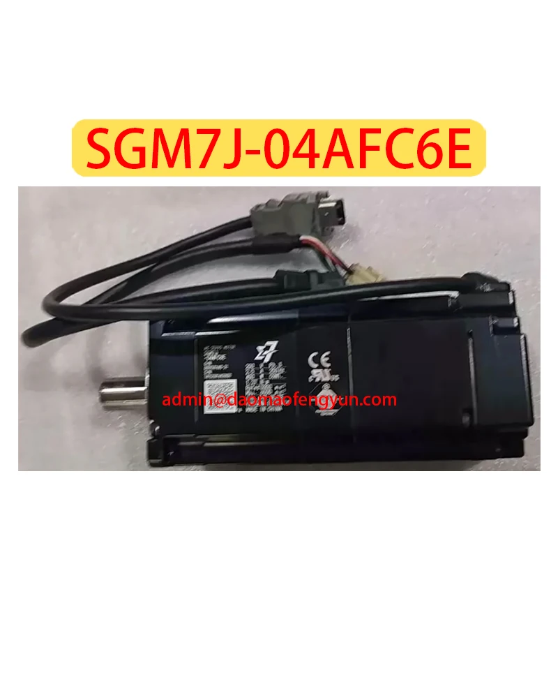 SGM7J-04AFC6E Used Servo Motor SGM7J 04AFC6E，Fast shipping