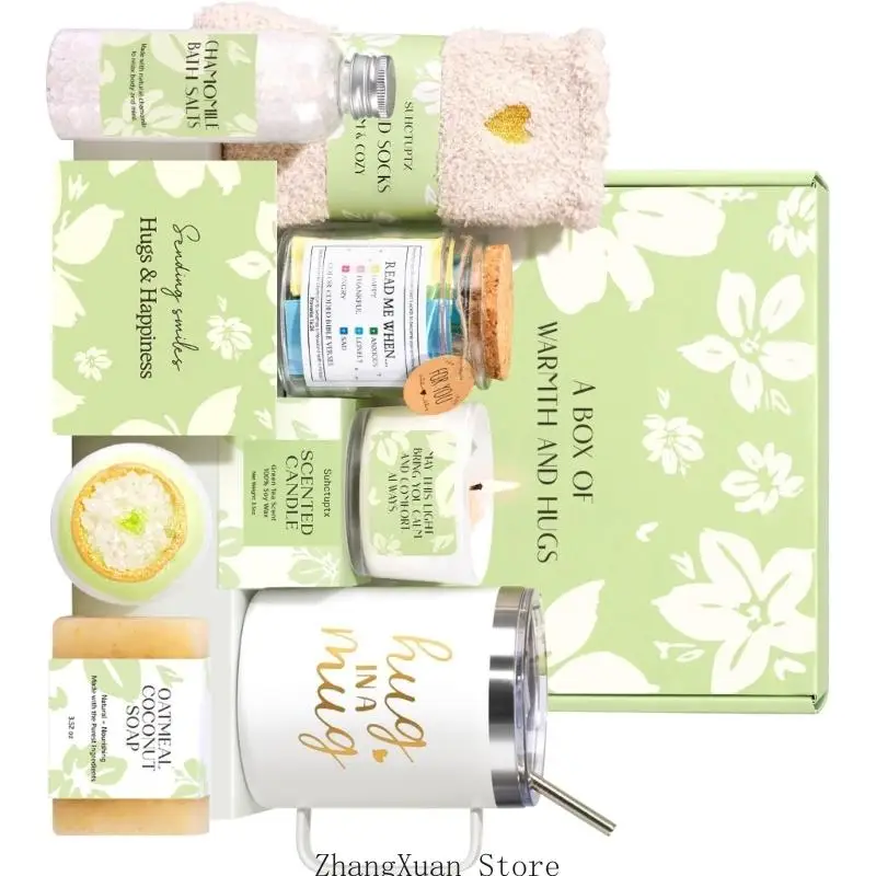 Generous Individual Ease Package For Women Excellent mother Day Present Spa Experience Case With Plant factors 3XUF