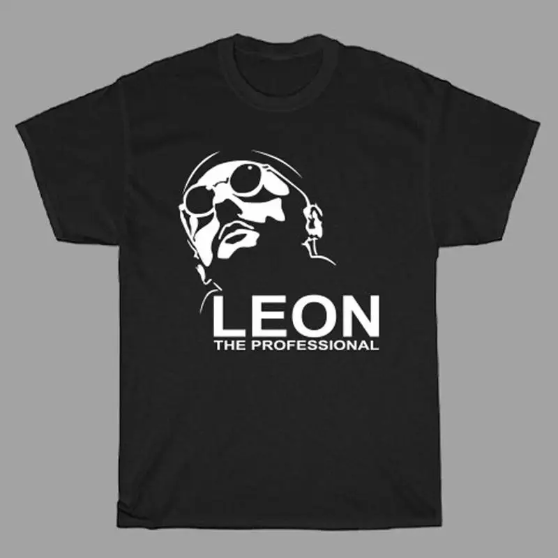 

Мужская черная футболка Leon The Professional из фильма 90-х, размеры от S до 5XL