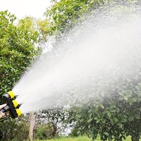 Handheld 3-Head Water Gun Gardening Spray with Adjustable Multiple Spray Modes Durable Garden Pipe Nozzle for Home Garden