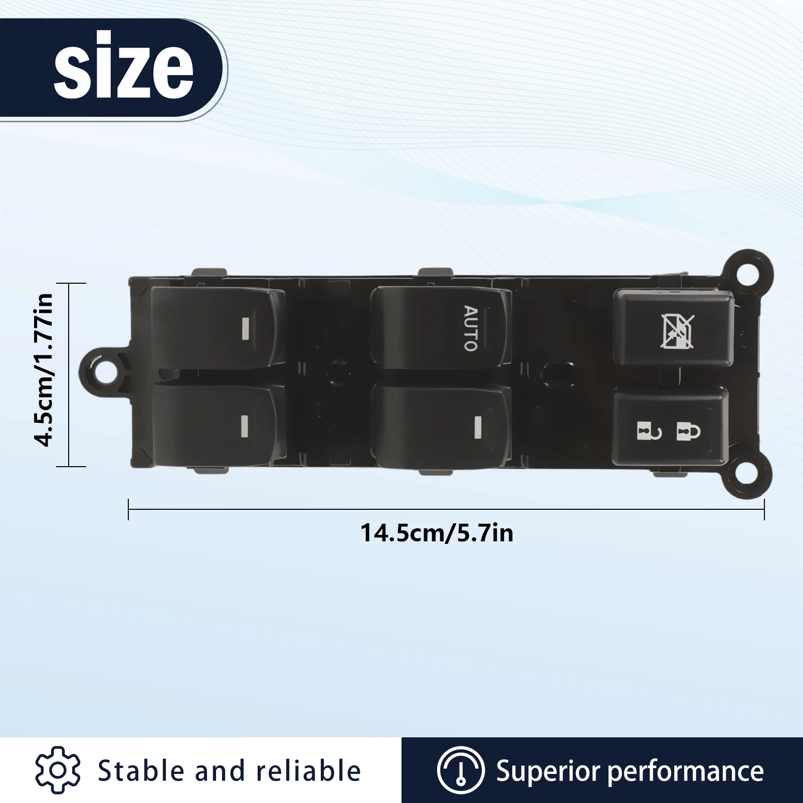 

Выключатель окна для стеклоподъемника 2015-2023 Vitara S-Cross, 2022, Alivio Ciaz 37990-78M00-01