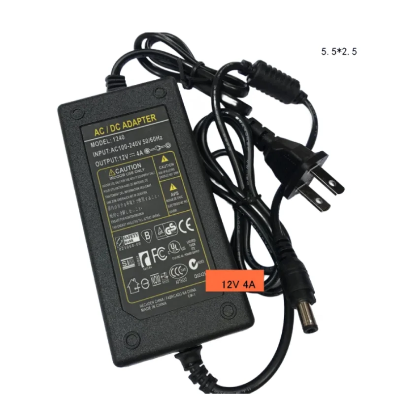 12V 3A 4A 5A Power Adapter AOC Liquid Crystal Display LED Lights Water Pump Monitoring General