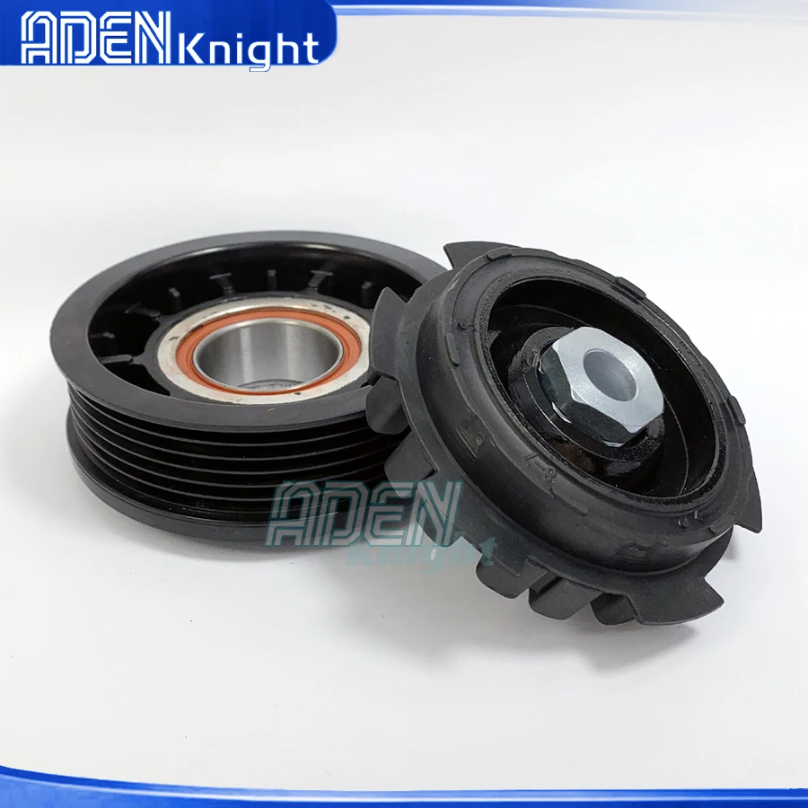 7SEU17C AC Compressor Clutch For VW T5 Transporter Multivan Amarok 2.0L 447150-1522 447150-2613 7E0820803H 7E0820803E 7E0820803G