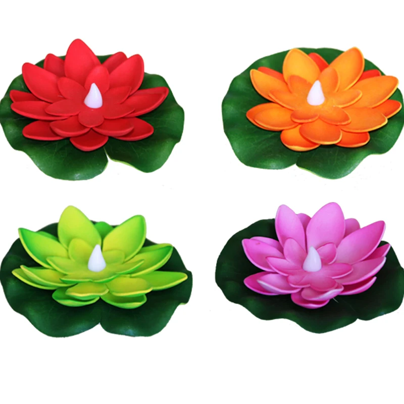 

Lotus Lantern Garden Courtyard Villa Fish Pond Simulation Landscaping Floating Small Ornaments