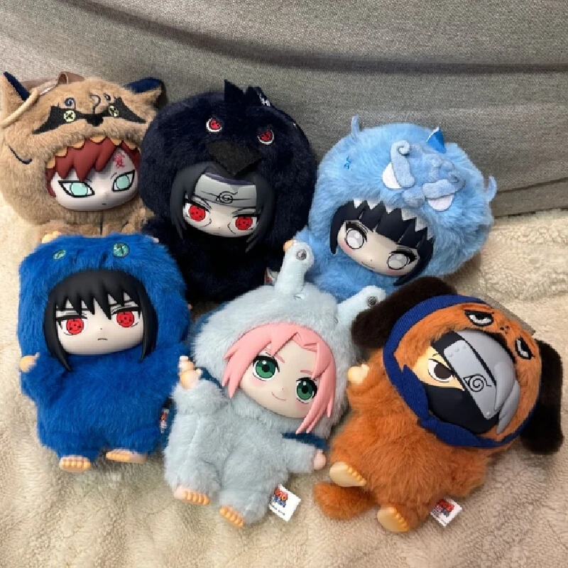 

Пятно Наруто Итачи Саске Какаши Гаара серии слепая коробка модная игрушка-фигурка плюшевая подвеска коллекция сюрприз спасите подарки на день рождения